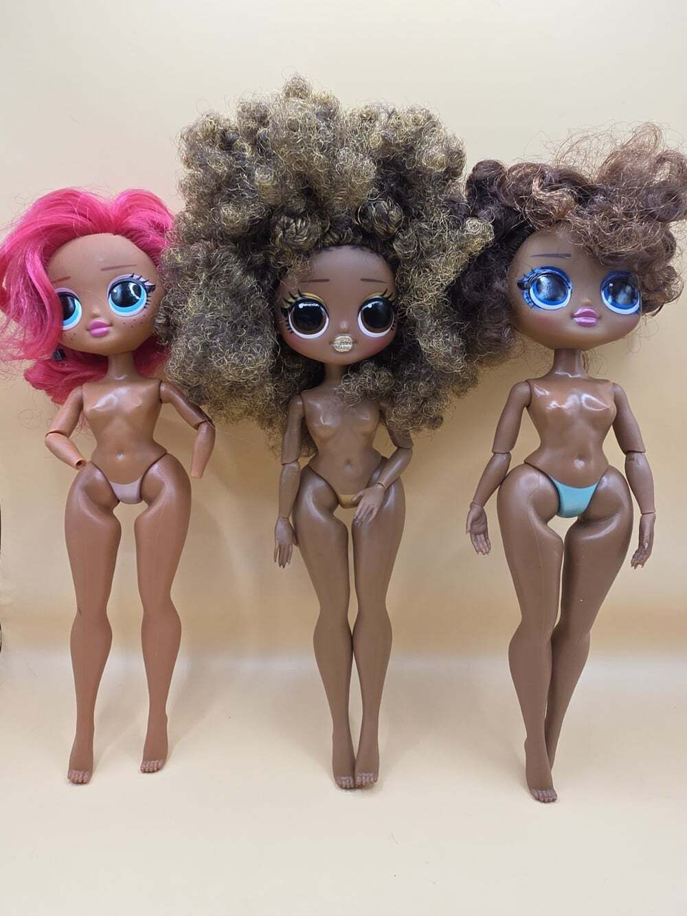3 Lol Surprise Fashion Dolls Sashay Neonlicious Royal Bee
